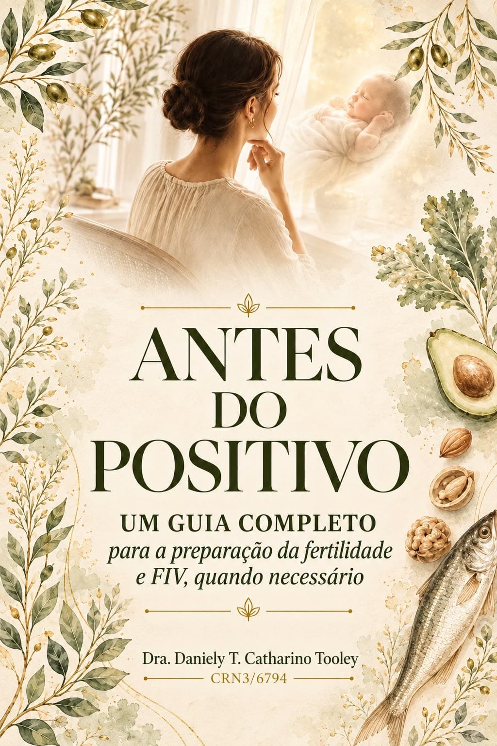 Portada del e-book Antes do Positivo – Guía completa para la fertilidad